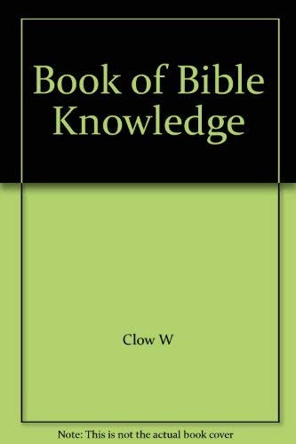 Book bible knowledge - book, of