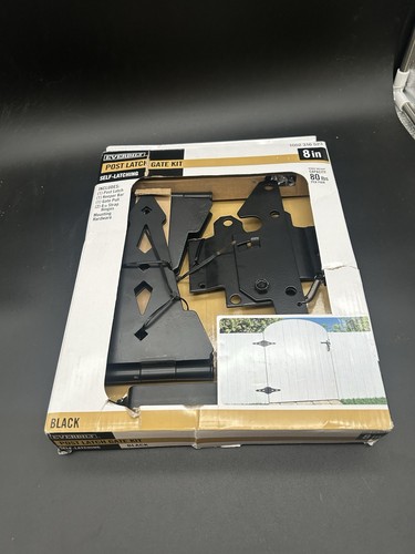 Everbilt black steel post - steel,