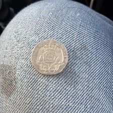 Rare 1989 ER II 20 Pence Coin Great Britain UK Circulated