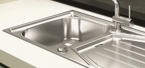 Kitchen sink stainless steel - sink,