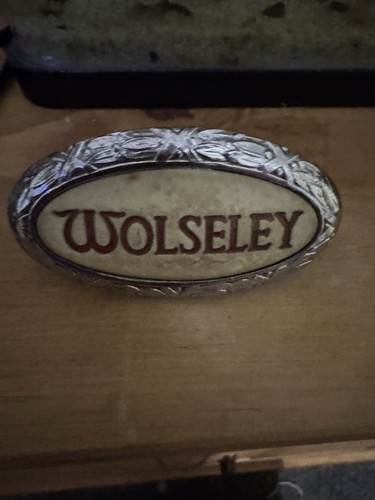 Wolseley pre war - pre, illuminated