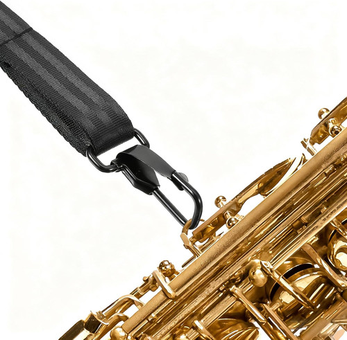 Saxophone strap soft - strap,, leather
