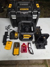 DeWalt DCE074D1R 18v XR Cordless Rotary Red Laser Level Kit Inc 1x 2.0Ah Battery