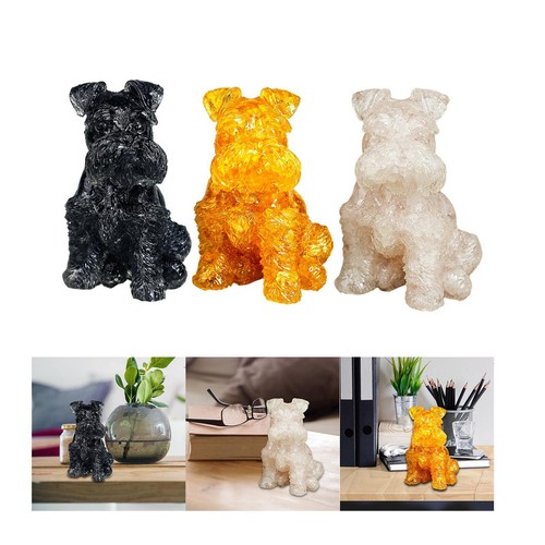 Schnauzer figurine puppy - schnauzer,