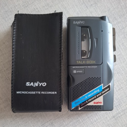 Sanyo trc 500m micro cassette - sanyo,