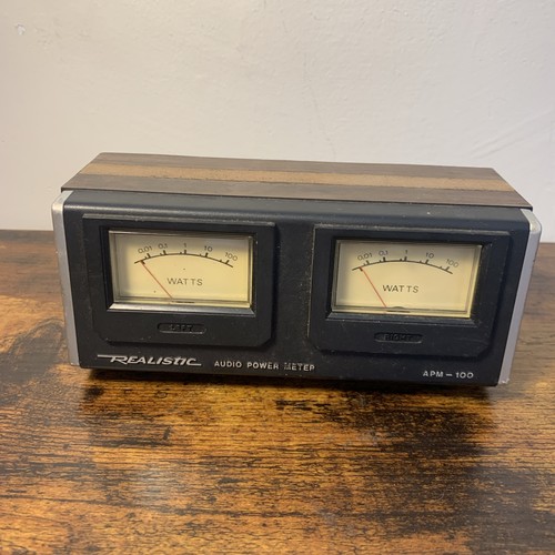 Vintage realistic apm 100 - realistic, apm-100