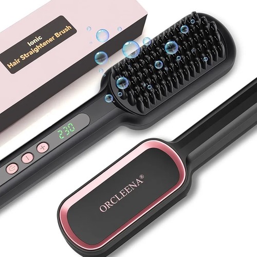Ionic hair straightener - 2-in-1,