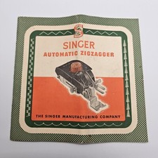 Owners Manual Singer Automatic