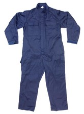 Original British ROYAL NAVY blue coveralls overalls engineer 