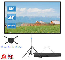 80"Projector Screen with Stand