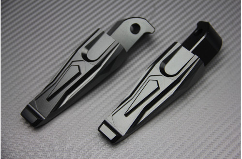 Titanium pair rear foot - pair,