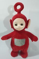 Teletubbies Talking PO Sounds& Bouncing Plush Soft Toy CBeebies Telly Tubby Red 