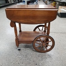 PICKUP ONLY Oak Drop Leaf Bar