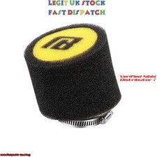 NIBBI Air Filter 48-50mm - Dual Foam - Pit Bike - Racing Supermoto - Carb Filter