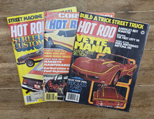 Lot Of 3 Vintage Hot Rod Magazines December 1977 - October & May 1978