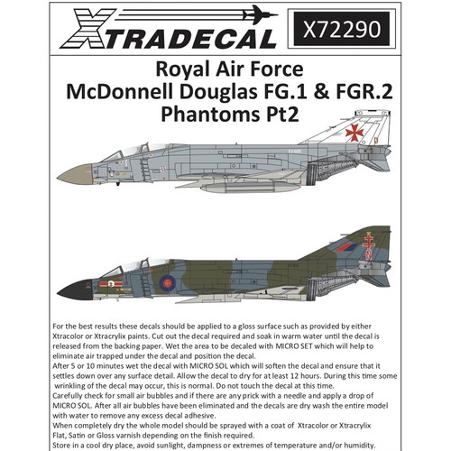 Xtradecal 72290 raf - raf, mcdonnell