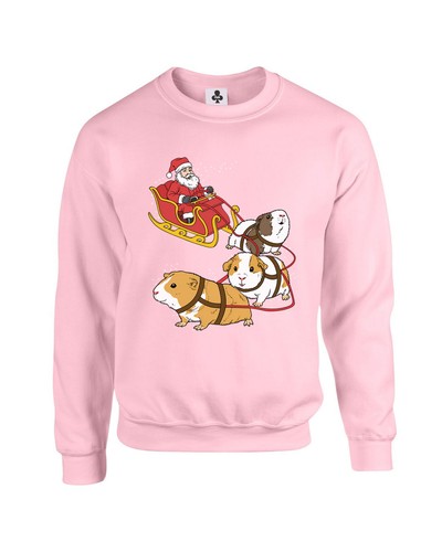 Guinea pigs santa sleigh - pigs,