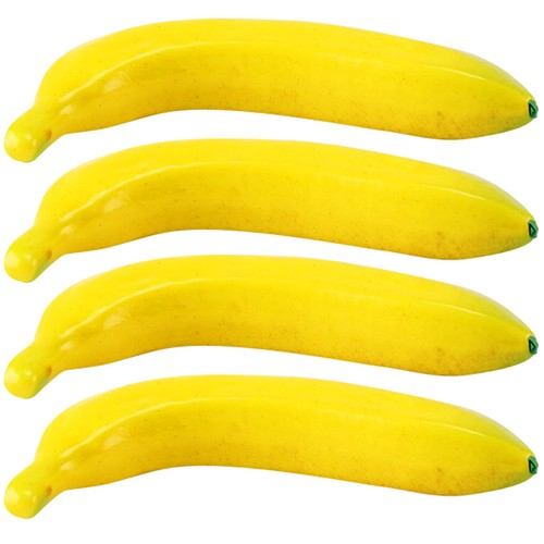 Pcs artificial foam bananas - pcs,