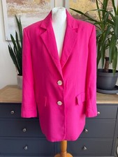 Zara Hot Pink Blazer Size S
