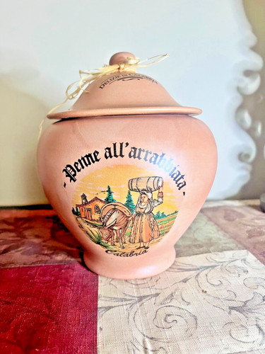 Italian terra cotta vessel - italian,