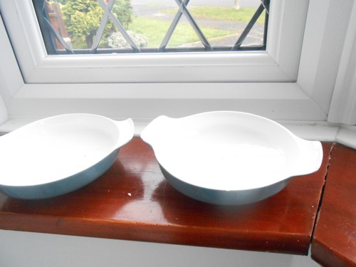 Poole pottery blue - pottery, moon