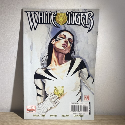 White tiger marvel - #4, comics