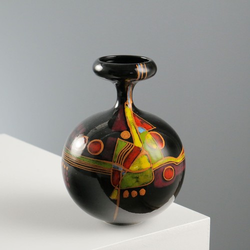 Vintage vase verzolini ceramic - vintage,
