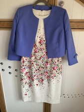 HOBBS FIONA DRESS 12 CREAM