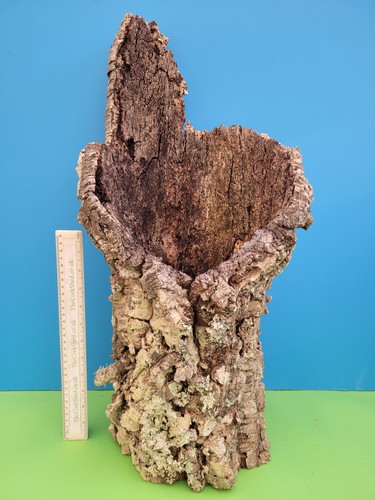 Cork bark tube hide - hide, 62cm