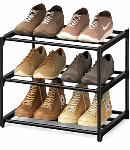 Tier metal shoe rack - shoe,