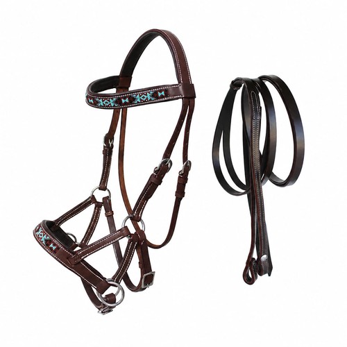 Horse western leather training - leather,