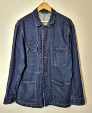Uniqlo Denim Chore Jacket Size L Blue Shacket Oi Polloi Workwear