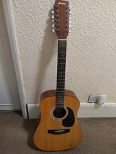 Antoria 1980's Spruce Wood Dreadnought 12 String Acoustic Guitar, VGC