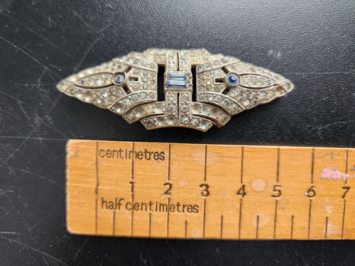 Vintage 1930s brooch with - vintage,