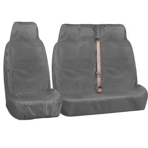 Grey heavy duty van seat - duty,