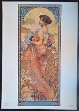 ALPHONSE MUCHA - SUMMER -
