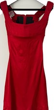RARE VIVIENNE WESTWOOD 1990’s Red Mini Corset Dress