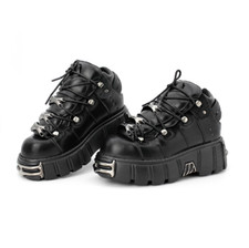 New rock tower shoes metallic - tower,