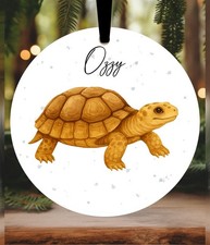 Tortoise Christmas Bauble