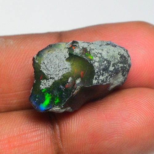 Jewelry grade black opal rough - jewelry,