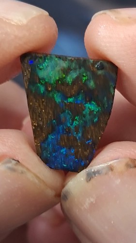9ct boulder opal freeform - boulder,