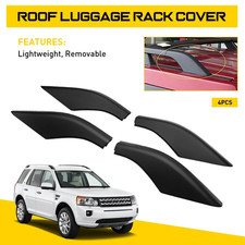4PCS Roof Rack Covers Rail End