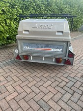Erde 122 Trailer With  lockable ABS Lid and load bars