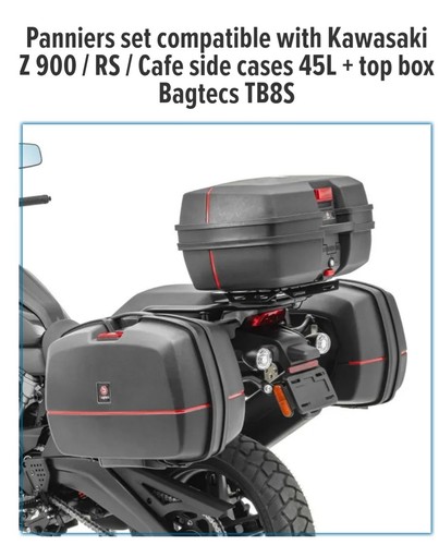 Side panniers and top - side,