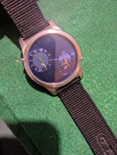 Rare Retro duel time Mens Storm cienga Watch  decent Condition Working 