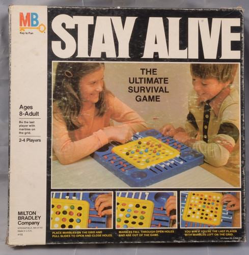 Stay alive board game 1978 - alive,