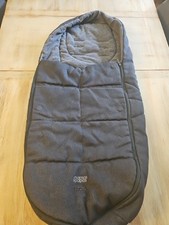 ICANDY PEACH 5 6 7 COSYTOES FOOTMUFF Dark Grey Black Onyx