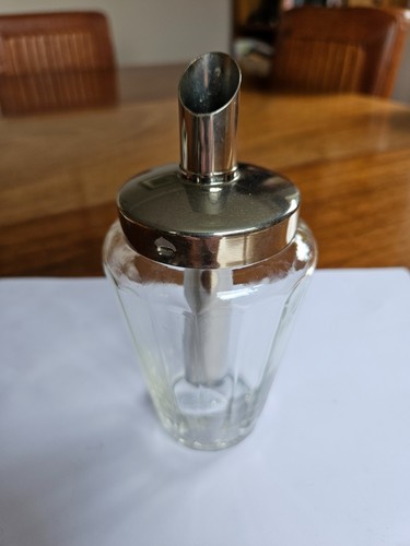 Vintage glass sugar - vintage,