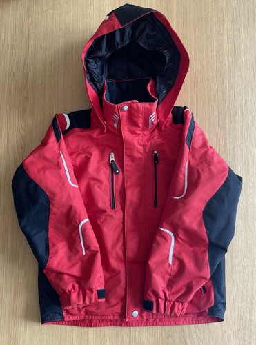 Kids red descente ski jacket - descente,