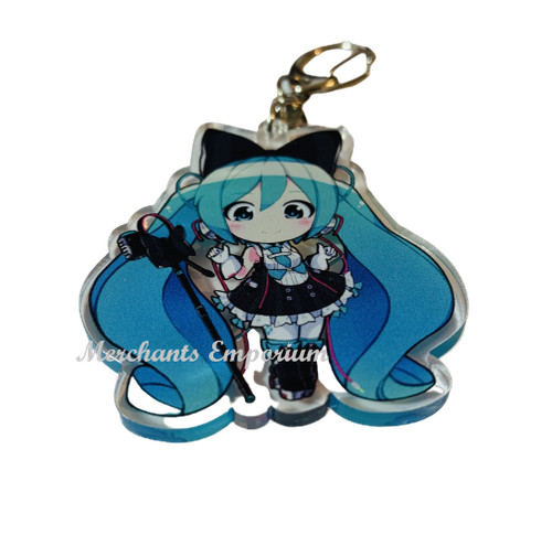 Hatsune miku anime keyring - miku,